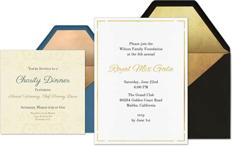 can you print an evite invitation