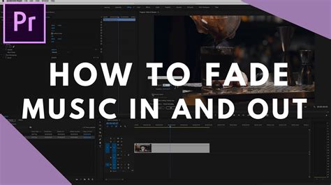 how to fade music out in premiere pro - should you always use a fade?